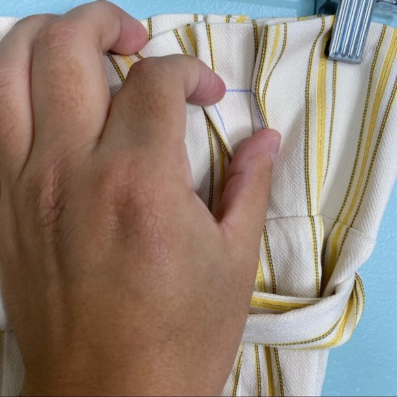 Tularosa Greyson Pant Ivy Yellow Striped Sz M - Picture 11 of 14